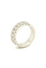 Private Label CvdK Exclusive Private Label CvdK ring in 18 krt. witgoud met diamanten