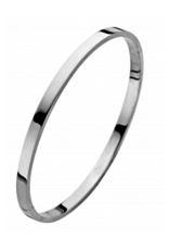 Fjory Fjory witgouden armband met zilveren kern