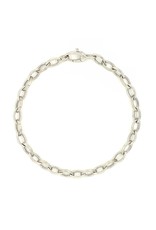 Private Label CvdK Private label CvdK armband in 14 krt. witgoud