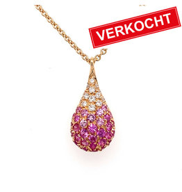 Leo Pizzo Leo Pizzo collier met druppelhanger