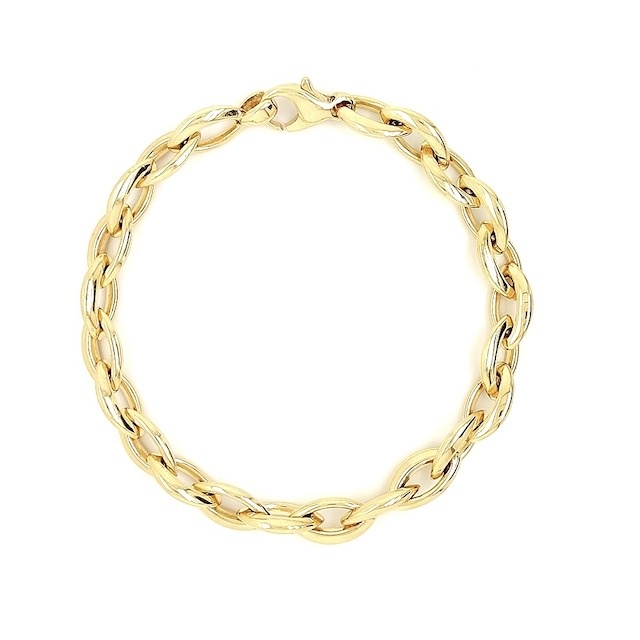 Private Label CvdK Private label CvdK armband in 14 krt. geelgoud