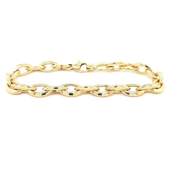 Private Label CvdK Private label CvdK armband in 14 krt. geelgoud