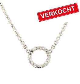 Private Label CvdK Private label CvdK collier met diamant