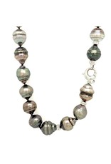 Private Label CvdK Private Label CvdK parelcollier met 14 krt. witgoud en diamanten