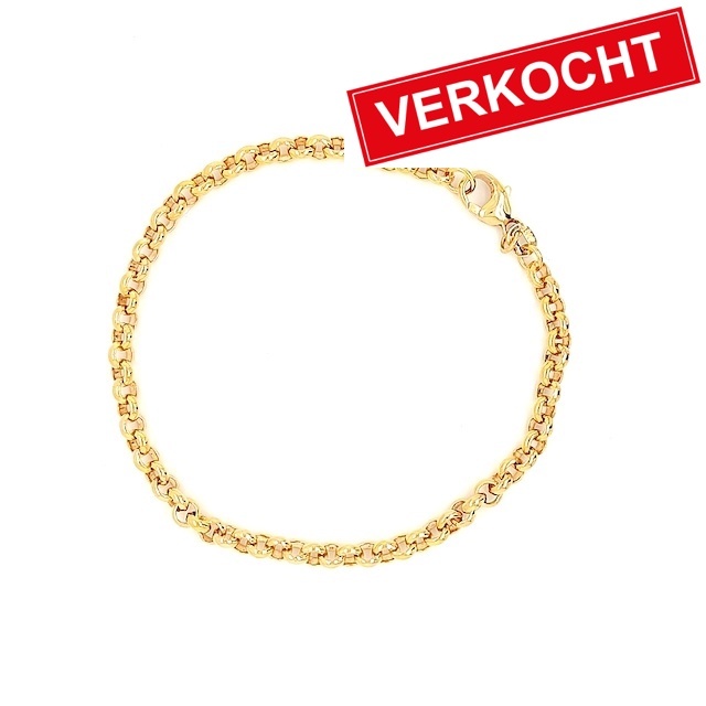 Private Label CvdK Private label CvdK armband in 18 krt. roségoud