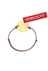 Private Label CvdK Private label CvdK armband met 18 krt. geelgoud