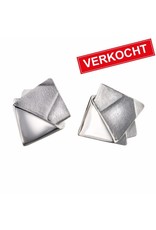 Lapponia Lapponia Origami 84 zilveren oorstekers