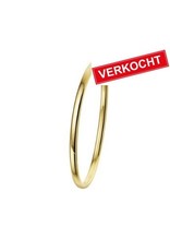Private Label CvdK Private Label CvdK 14 kt. geelgouden armband ovaal profiel 4 mm.
