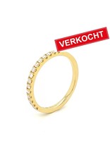 Private Label CvdK Private Label CvdK ring in 18 krt. geelgoud met diamanten