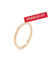 Private Label CvdK Private Label CvdK aanschuif ring in 14 krt. roségoud