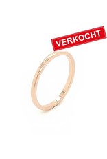 Private Label CvdK Private Label CvdK aanschuif ring in 14 krt. roségoud