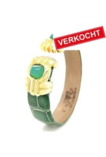 Van Der Bauwede armband croco leder