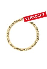 Private Label CvdK Private label CvdK armband in 14 krt. geelgoud