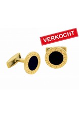 Bulgari manchetknopen met onyx