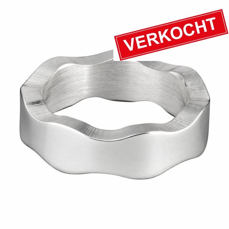 Lapponia Lapponia Match Shiny zilveren ring