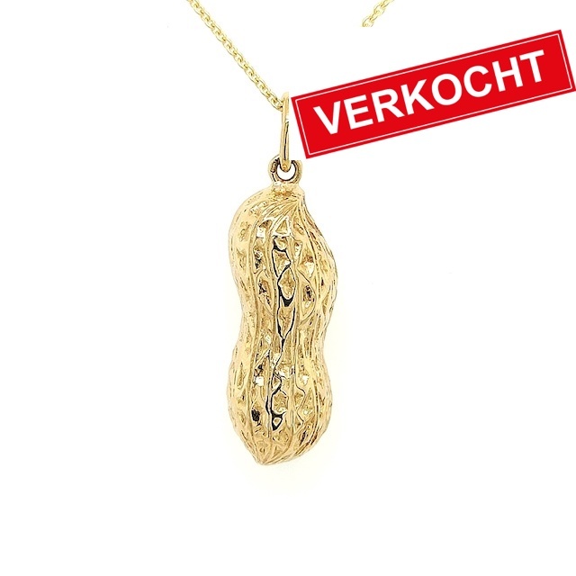 Private Label CvdK Private label CvdK hanger/bedel in 14 krt. geelgoud