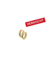 Private Label CvdK Private label CvdK oorringen in 14 krt. geelgoud
