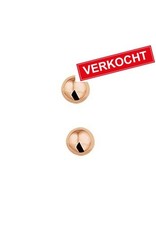 Private Label CvdK Private Label CvdK oorknoppen in 14 krt. roségoud