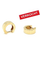 Private Label CvdK Private label CvdK oorringen in 14 krt. geelgoud