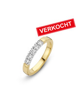 Private Label CvdK Private Label CvdK ring in 14 krt. geelgoud met diamanten