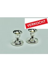 Kandelaars in 925 zilver, 40 mm hoog