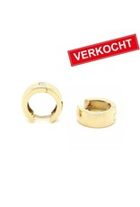 Private Label CvdK Private label CvdK oorringen in 14 krt. geelgoud