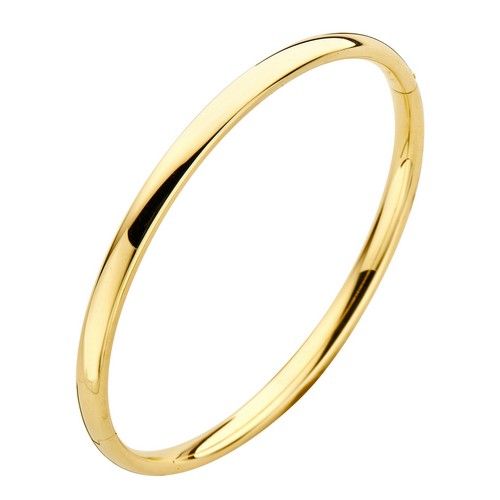 Private Label CvdK Private label CvdK geelgouden armband met zilveren kern