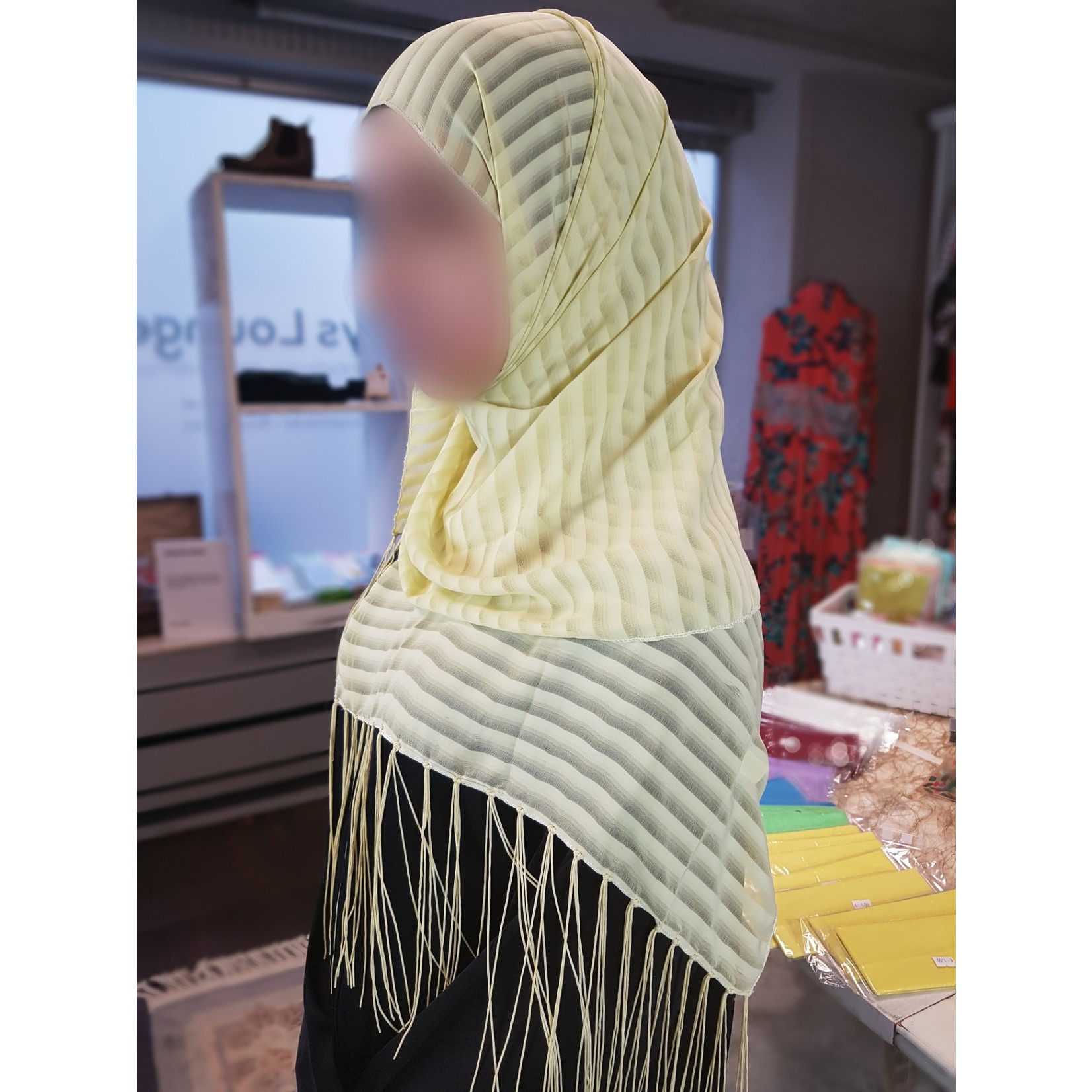 Hijab - Schal aus Satin