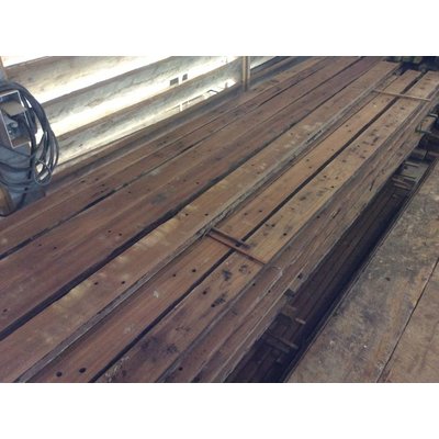 Oude Teak van Marinescheepsplanken
