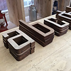Steigerhout: Letters in hout - Agency - 17cm - Grote