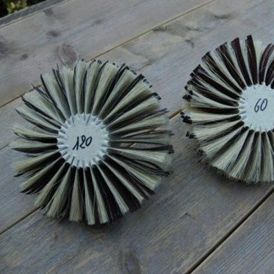 Schuurborstel korrel K120 of K60