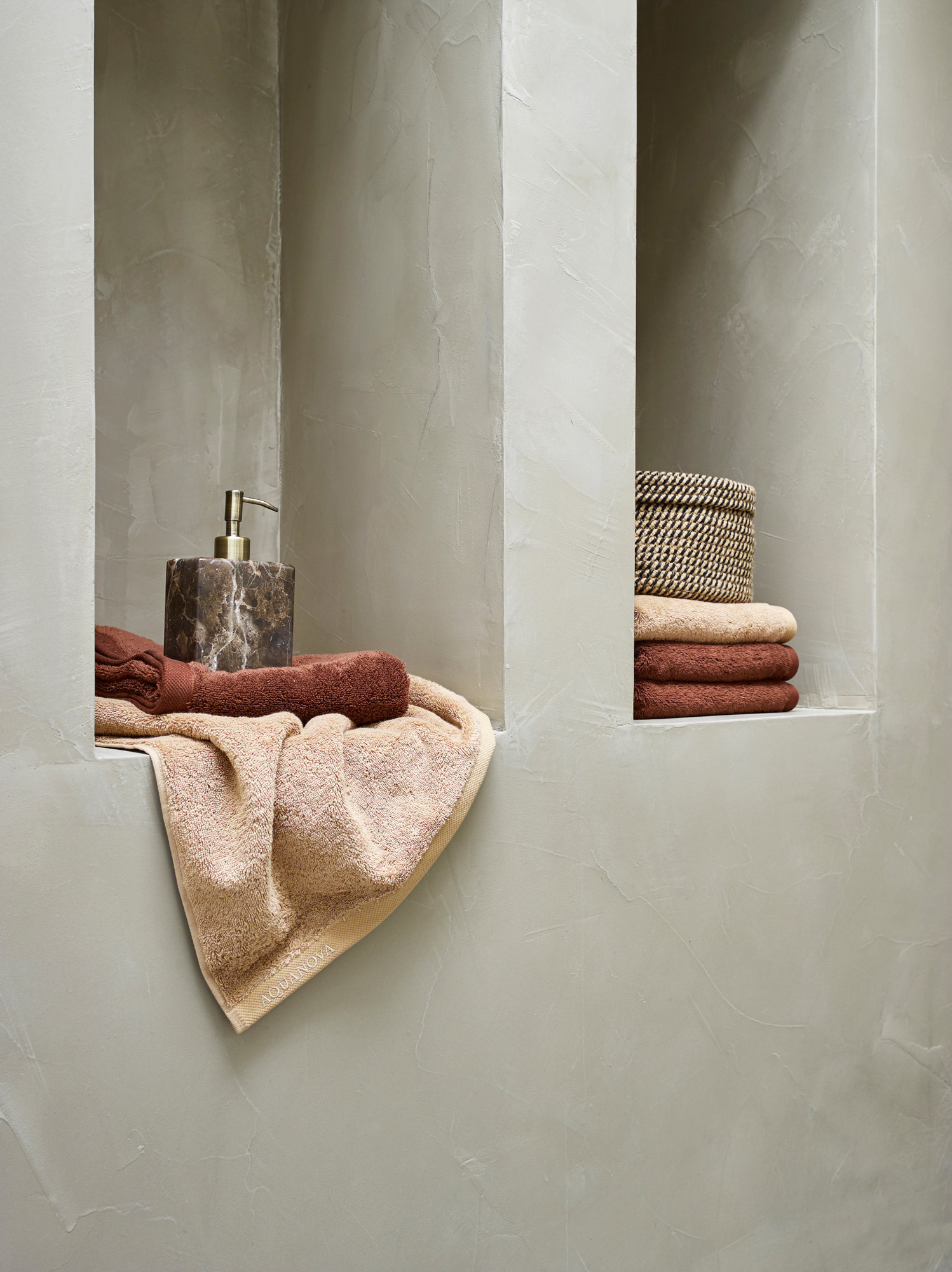 Bath mat LONDON color Umber (LONBM-284)