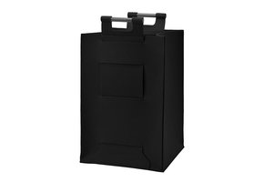 Laundry basket LUZ Black-09
