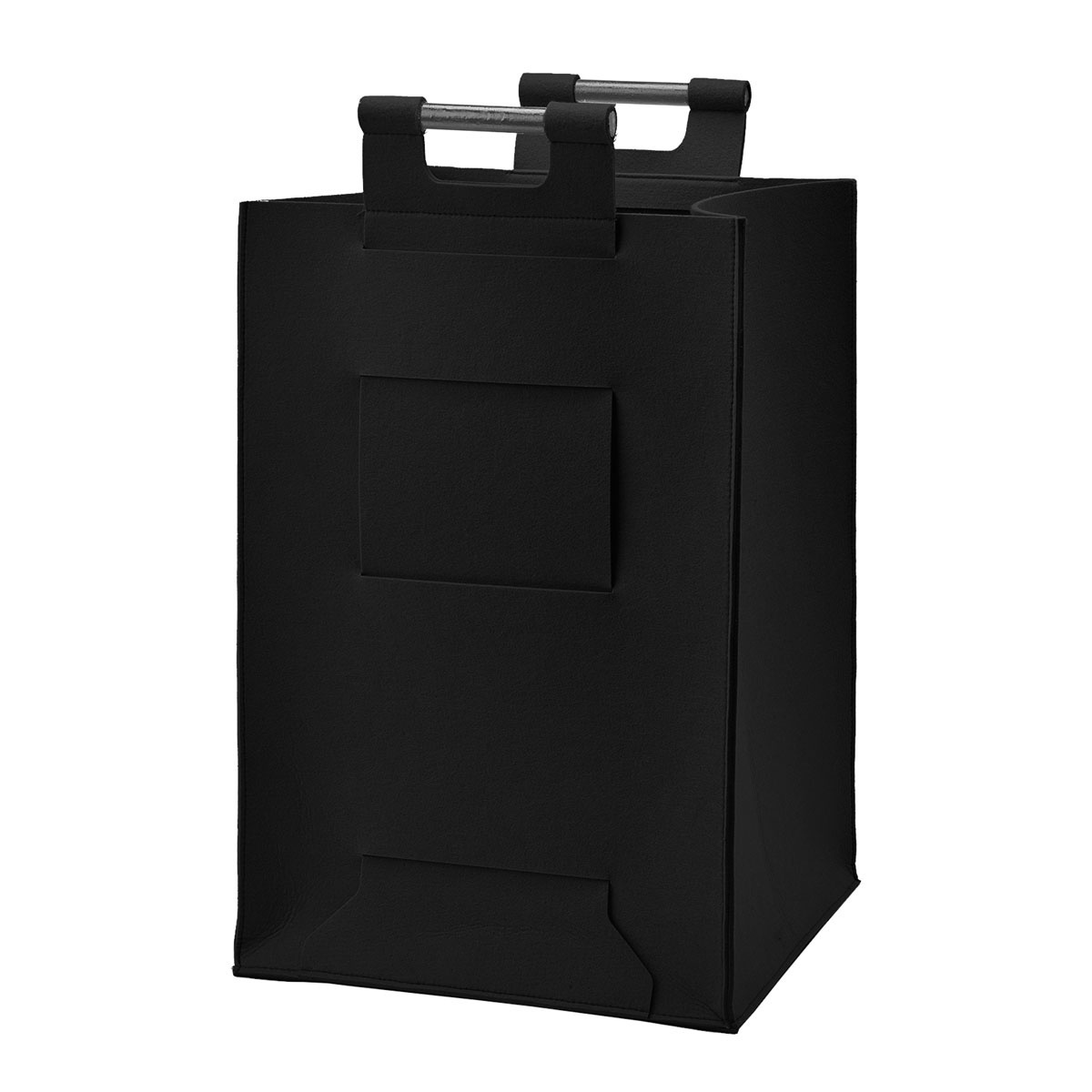 Laundry basket LUZ color Black (LUZLAL-09)