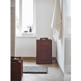 Wasmand LUZ kleur Maroon-461 (bruin)