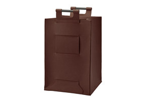 Laundry basket LUZ Maroon-461