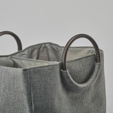 Aquanova JADA laundry basket Silver Grey