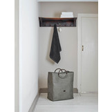Aquanova JADA laundry basket Silver Grey