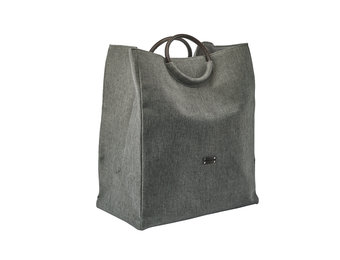 Laundry basket JADA Silver Gray-95