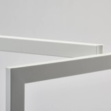 Towel rack DHIO white, foldable (DHITLH-09)