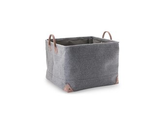 Opbergmand LUBIN Silver Grey-95 (Large)