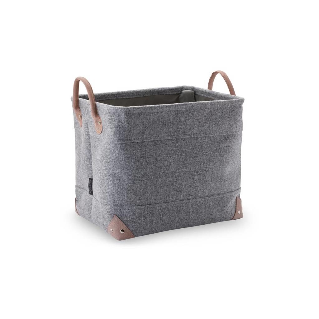 Storage basket LUBIN Silver Gray-95 (Medium)