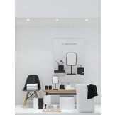 Toilet brush holder MOON black-09 (MOOBHR-09)