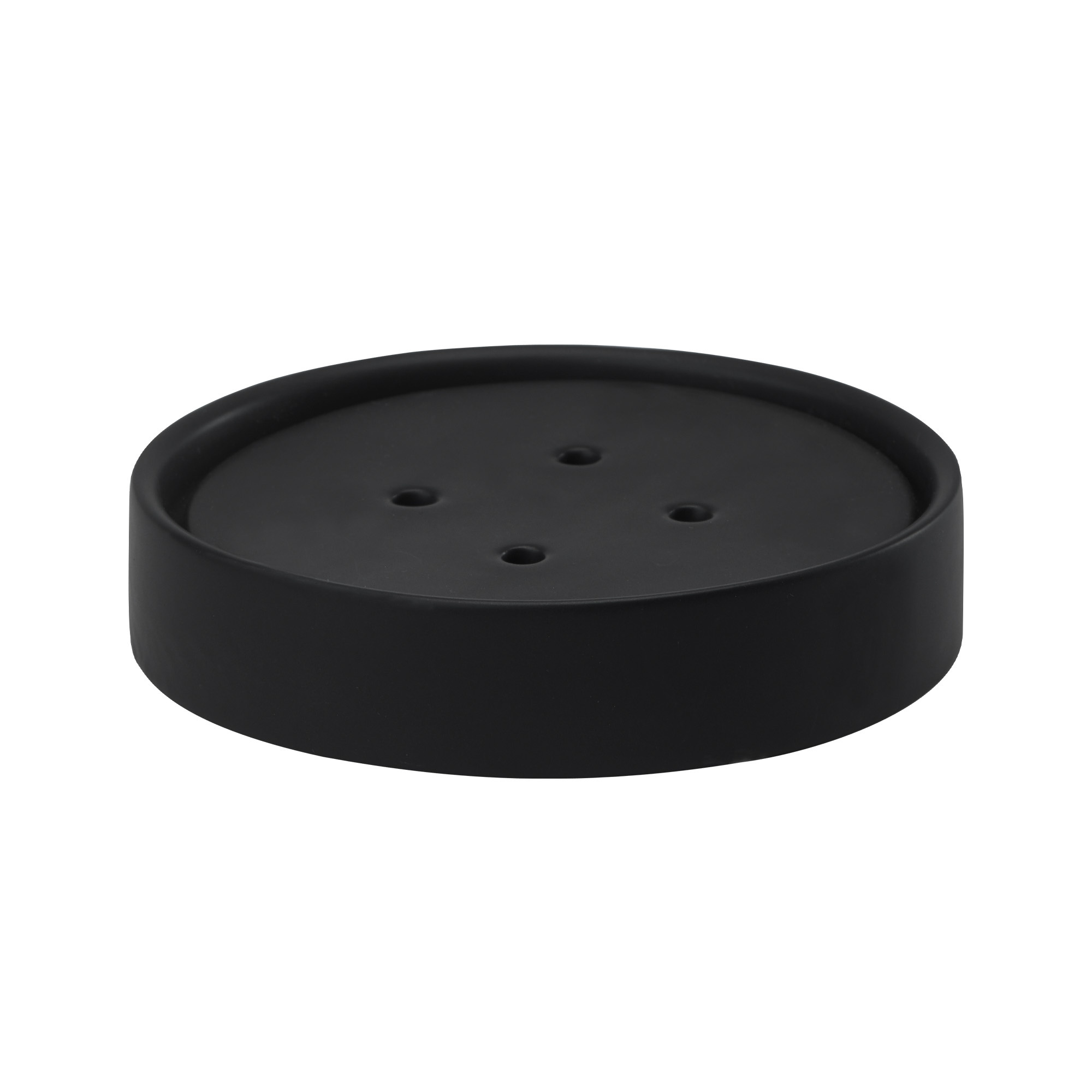 Zeepschaal FORTE kleur Black (FORSDI-09)