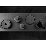 Soap dish FORTE color Black (FORSDI-09)