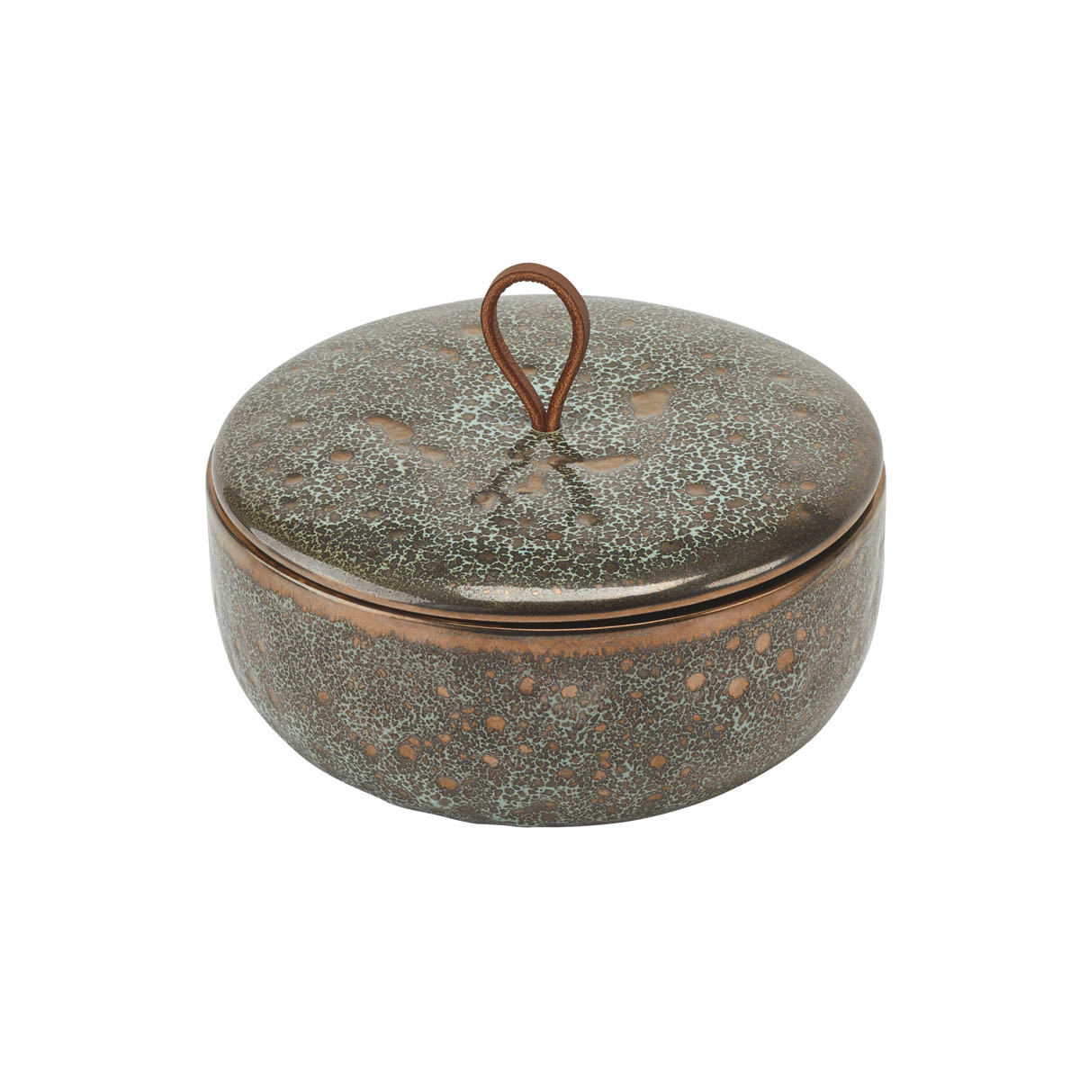 Kom / schaal met deksel UGO Vintage Bronze-854 (UGOSHM-854)