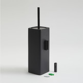 Toilettenbürstenhalter Wand KHANA Farbe Schwarz-09