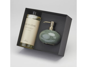 Geschenkbox Ugo Seifenspender Forest & Paris Seife Bois de Cèdre