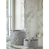 Storage basket AMY color Silver Gray-95 (gray) small