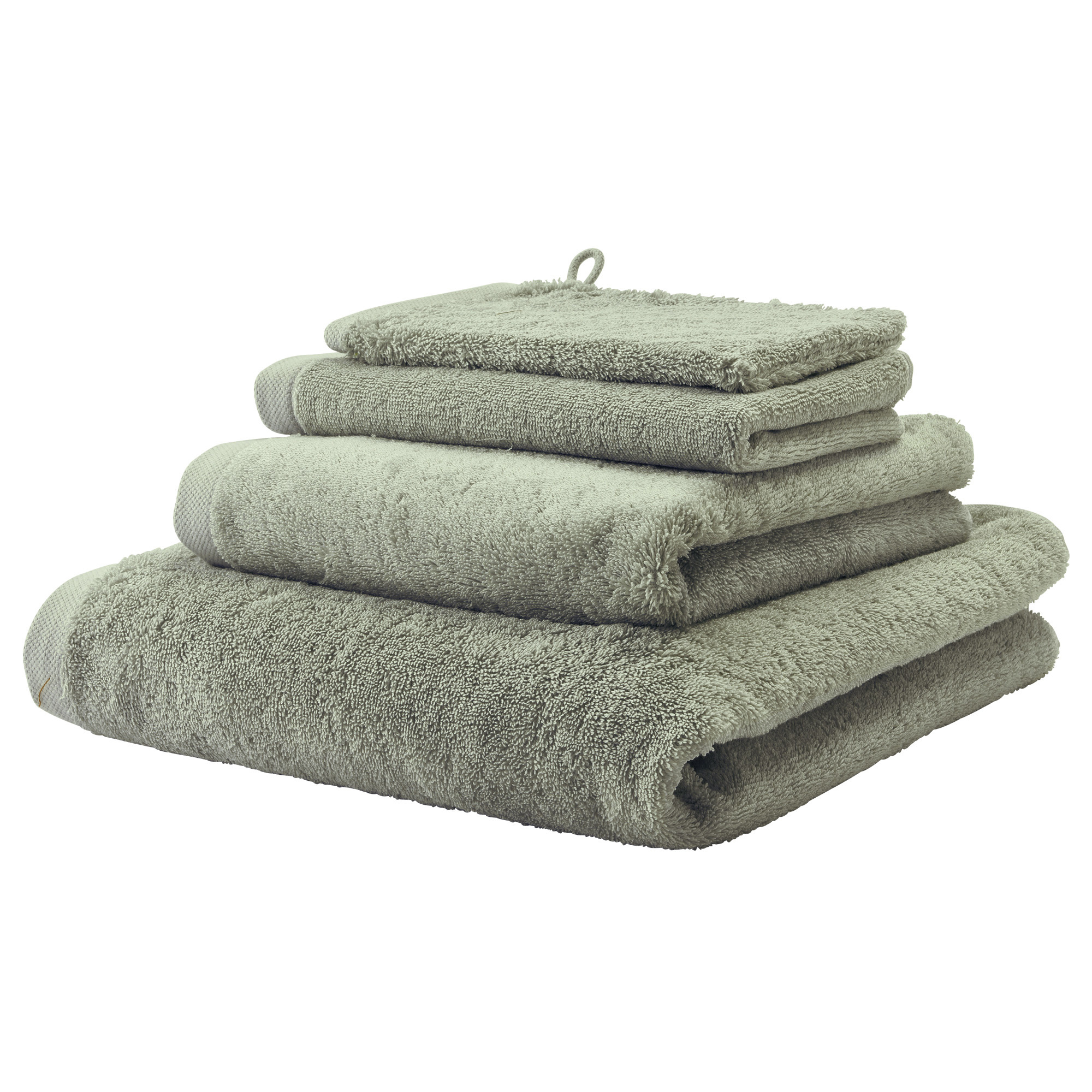 Towel LONDON Thyme-293 (LONTW-293), light green